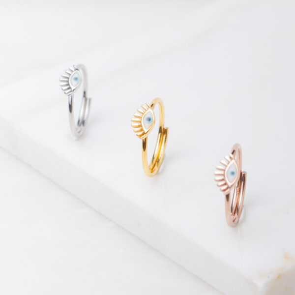 ΑΣΗΜΕΝΙΟ ΔΑΧΤΥΛΙΔΙ "HORSE EYE"