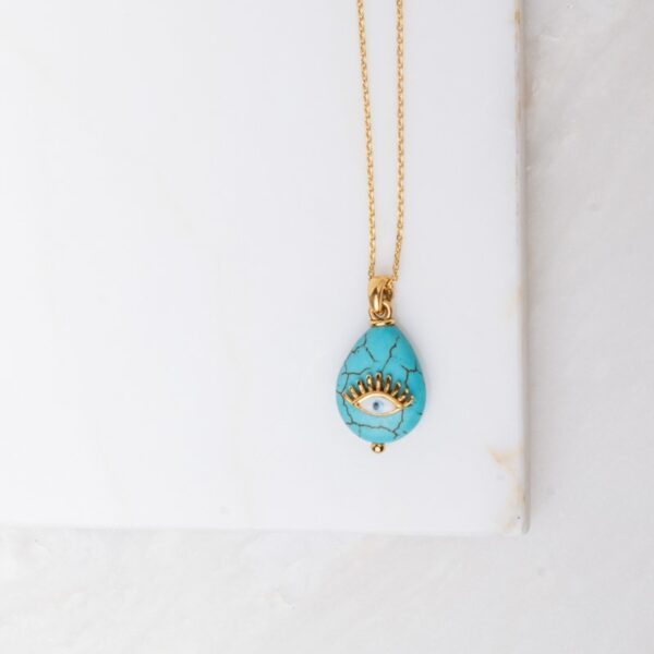 ΑΣΗΜΕΝΙΟ ΚΟΛΙΕ "HORSE EYE" ΜΕ ΧΑΟΛΙΤΗ